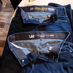 Lee Men's Relaxed Fit Jeans - Deep Blue